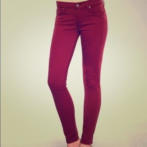 Deep red Skinny