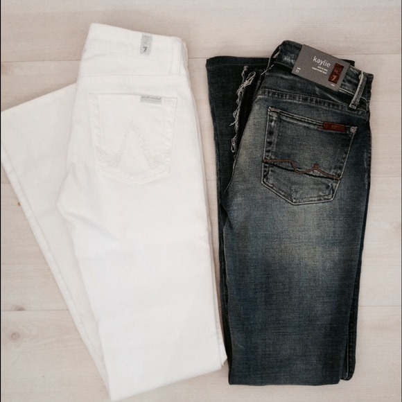 100% Authentic 7 for all Mankind denim sz 23