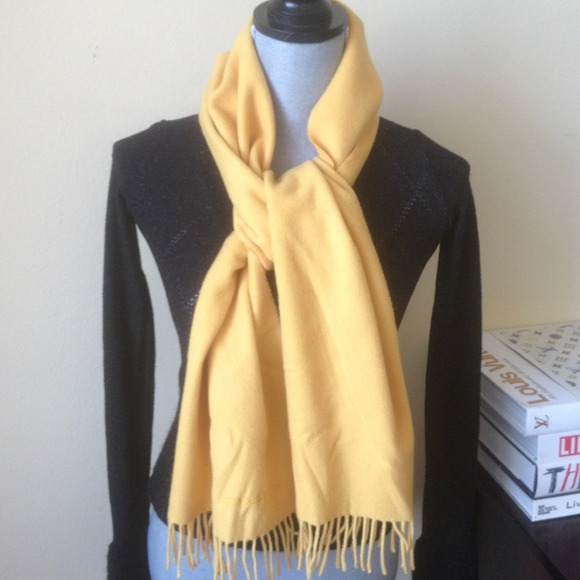 Burberry cashmere scarf! Make a statement!