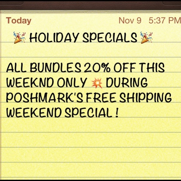 20% OFF BUNDLES + FREE SHIPPING 😍😍