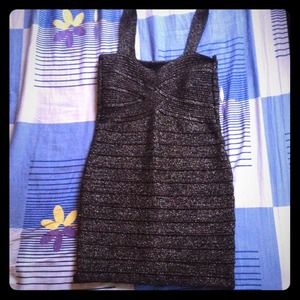 🚫TRADED🚫Fashionable Black Sparkling Party Dress