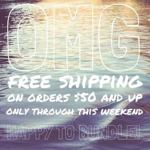 free shipping on orders $50+