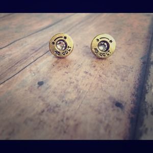 45 colt bullet earrings
