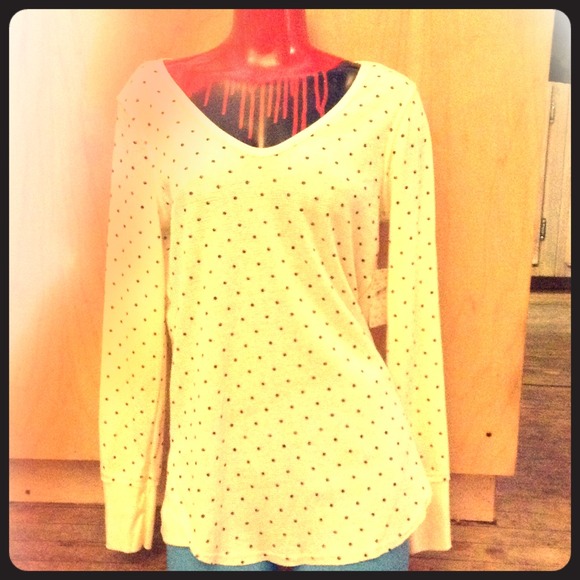 Free People Desperate Polka Dot Thermal! NWT!!