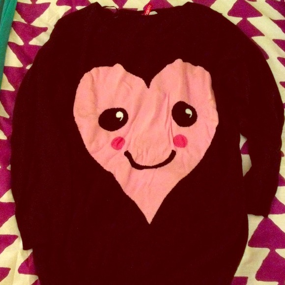 Heart sweater