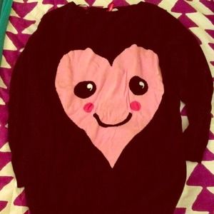 Heart sweater