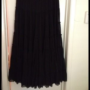 NEW REDUCTION!!! H & M fabulous black maxi skirt