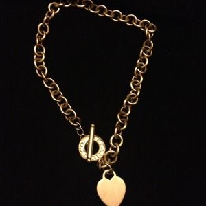 Tiffany & co toggle heart necklace