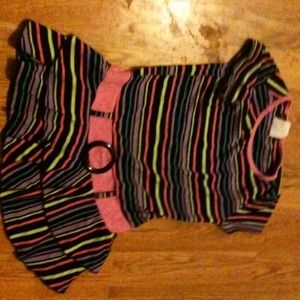 Adorable girl's striped shirt