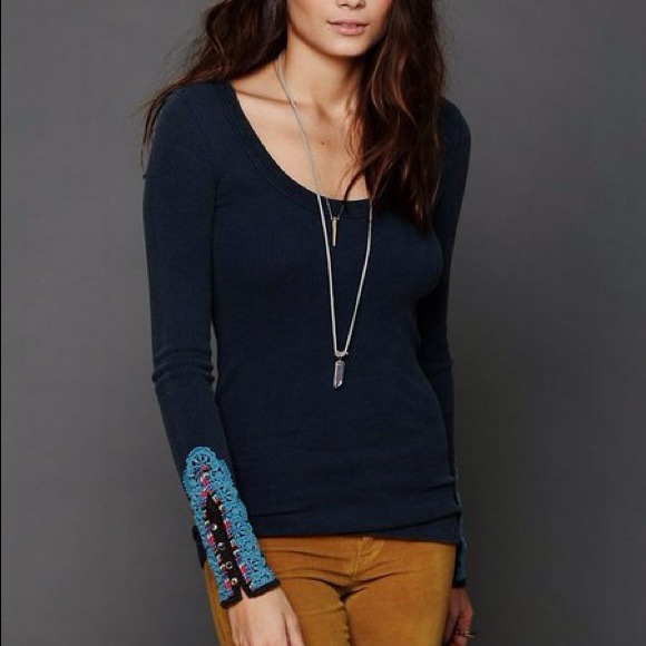 Bundled! Free People Ink Fiesta Cuff Thermal
