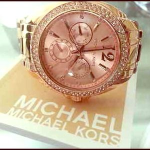 MICHAEL KORS ROSE GOLD WATCH! NEW W TAGS!! MK5692