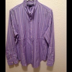 SOLD Ralph Lauren women size XL purple striped