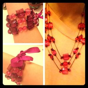 Necklace & bracelet duo. Will negotiate/trade.