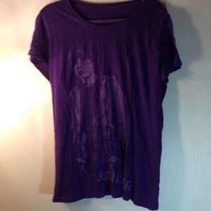 Purple Justin Bieber shirt