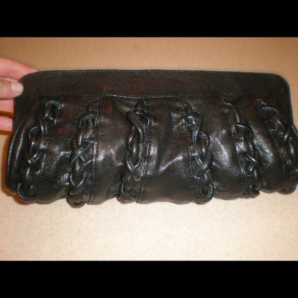 Treesje Ava Clutch, Dark Brown