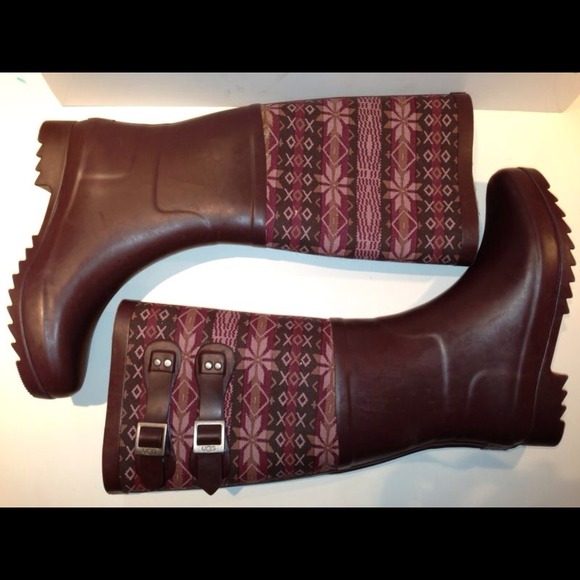 Purple UGG Rain Boots ☔