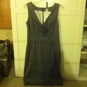 Grey v neck H&M dress