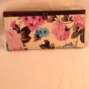 Floral wallet