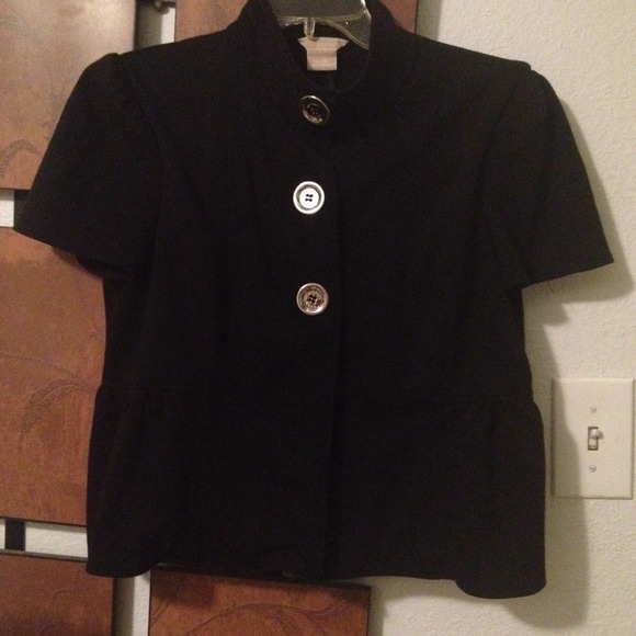 🎉sold🎉 Michael Kors Button Up blazer- Black