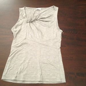 Grey Brunello Cucinelli sleeveless tee