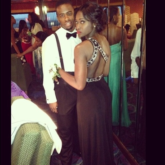 Black prom dress - Picture 3 of 3