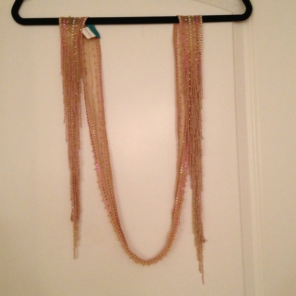 Authentic 100% Silk Jewelry scarf