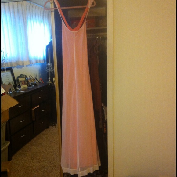 💓sold💓Maxi dress with plunging back