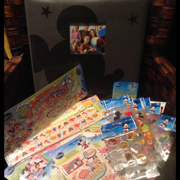 Mickey Mouse scrapbook lot