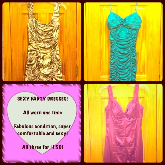 🎀BUNDLE: 3 Sexy Party Dresses!🎀 - Picture 1 of 4