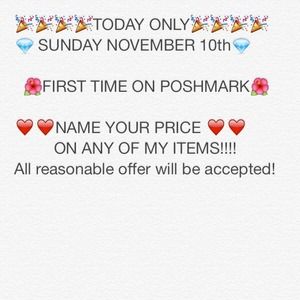 Today only🎉🎉🎉