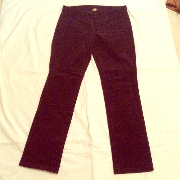 Jcrew city fit brown corduroy pants