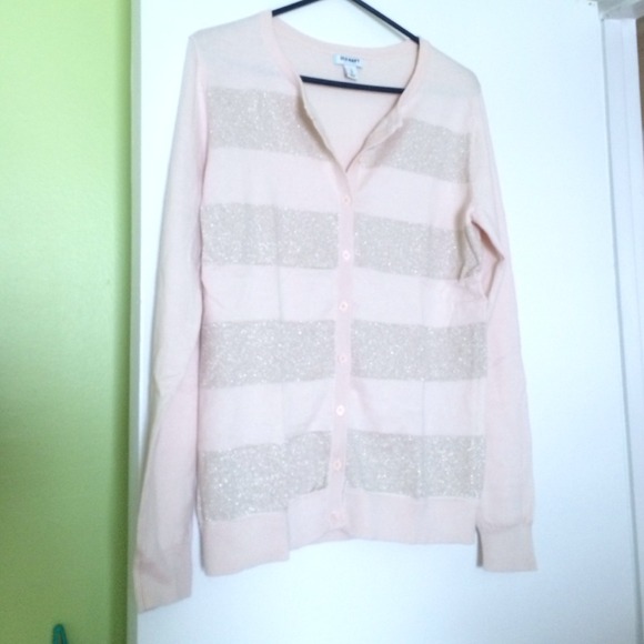 old navy crewneck cardigan