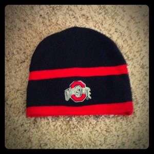 Reversible Ohio Buckeyes Beanie❤NWOT