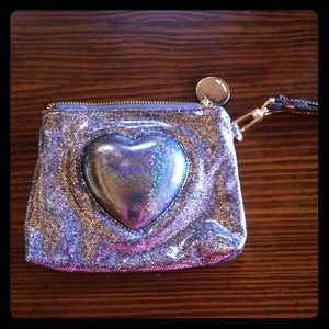 Deux lux heart wristlet