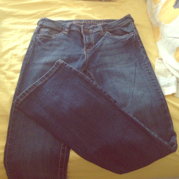 Blue asphalt jeans
