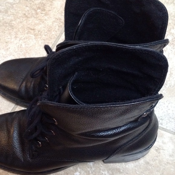 Black Combat Boots! - Picture 2 of 4