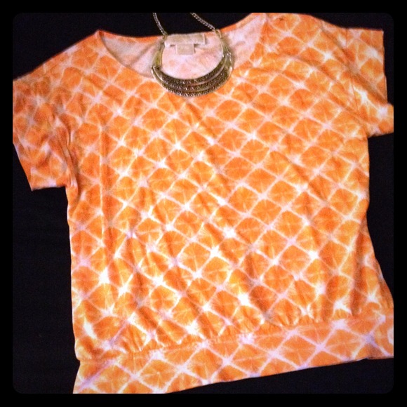 Michael Kors Tops - Michael Kors Orange Top