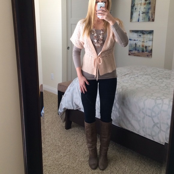 Pale pink sweater