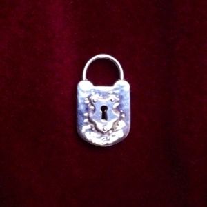 Authentic Tiffany Lock Pendant