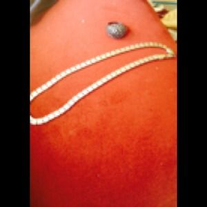 Necklace and ring set necklace is sterling silver