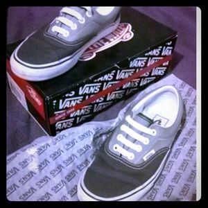 Gray Vans new with box!