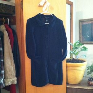 Black sweater jacket