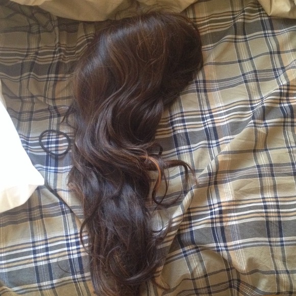 Beautiful long brown wig