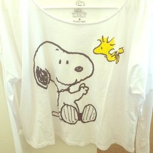 Snoopy dog long sleeve top