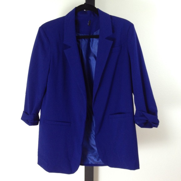 💐💛S O L D💛💐 Royal Blue Blazer