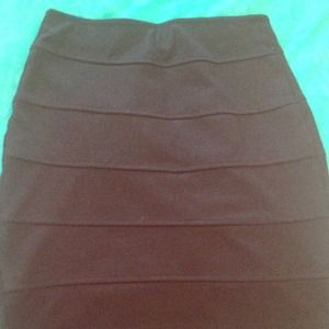 Black skirt