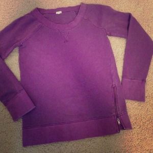 Purple J-Crew Sweater