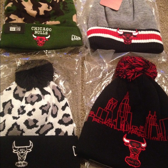 Chicago bulls beanies