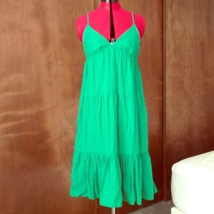 super cute kelly green old navy sun dress!!