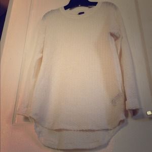 Urban Outfitters Cream sweater BOGO 50% off
